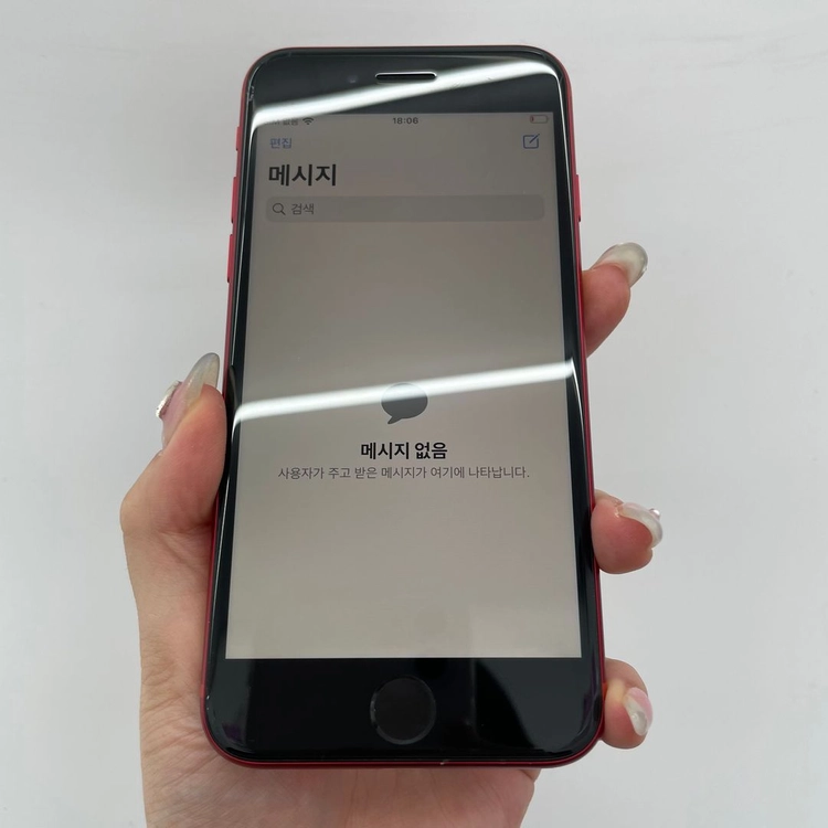 아이폰SE2 배터리83% 레드 128GB 488466 울산중고폰 이미지