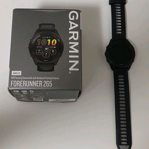 가민 포러너 265 GPS 스마트워치 풀박스 이미지