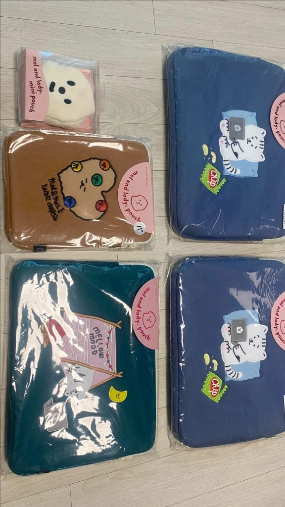 멜앤로디 노트북+아이패드 파우치(15인치+13인치+11인치+미니) 이미지