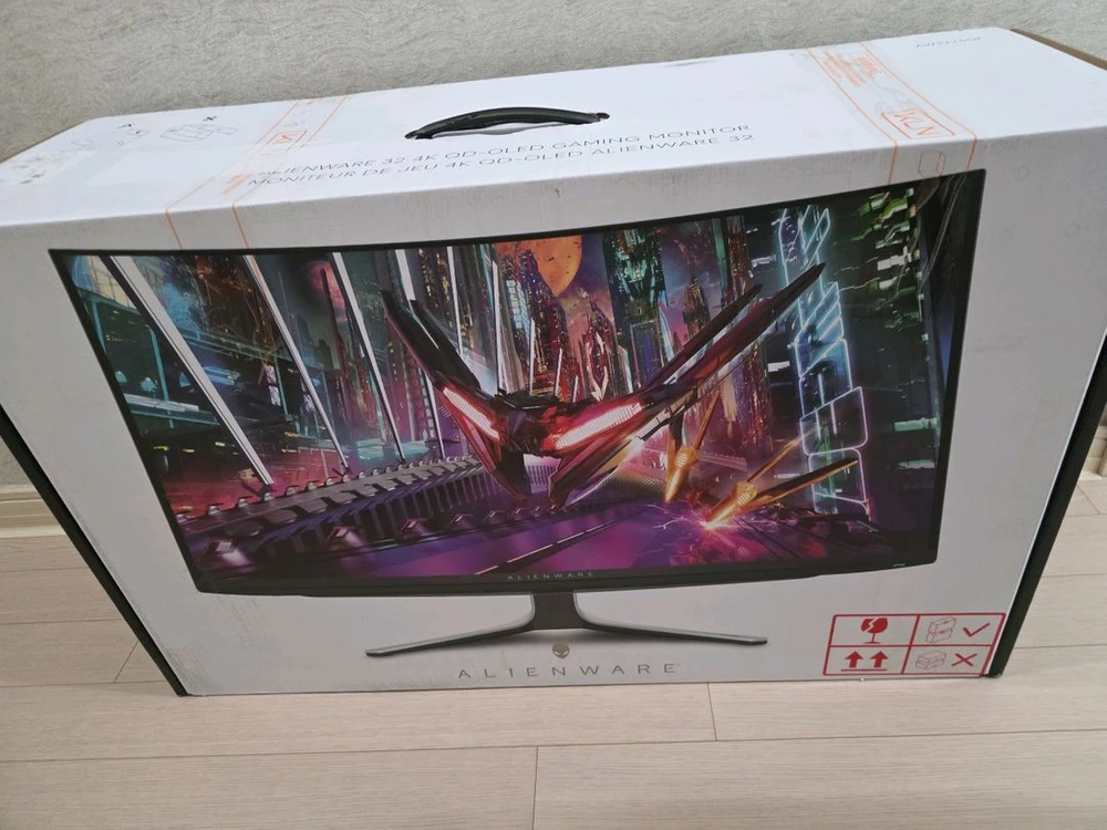 dell 에일리언웨어 aw3225qf 팝니다.(26.2월 생산, 리퍼제품) - 안심되는 중고거래