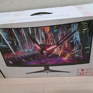 dell 에일리언웨어 aw3225qf 팝니다.(26.2월 생산, 리퍼제품) 이미지