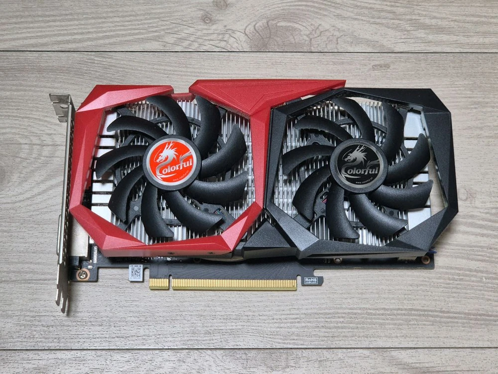 GTX 1650 SUPER D6 4GB 그래픽카드 이미지