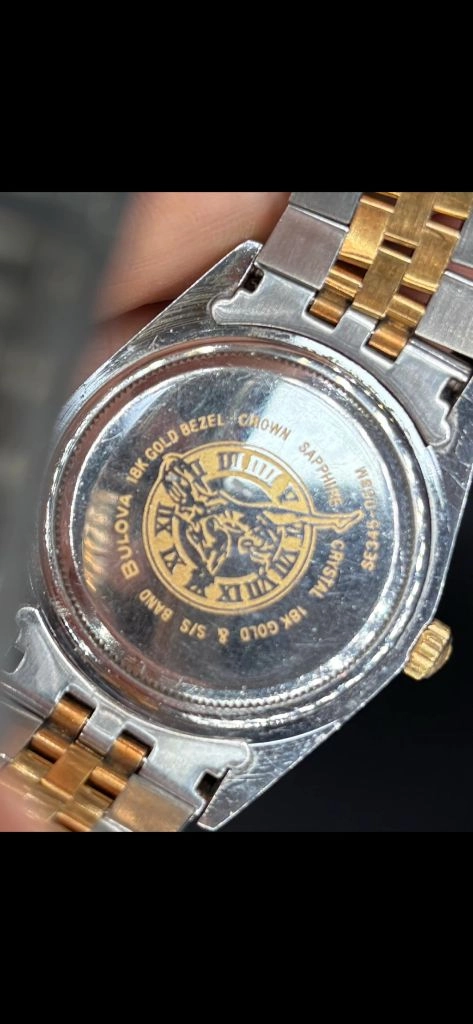 부로바 슈퍼세빌 18k 콤비 시계 판매 이미지