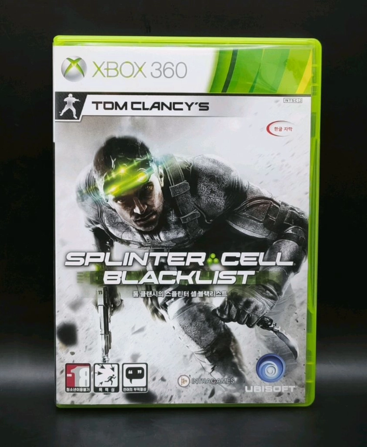 엑스박스360, XBOX360 정발 한글 톰클랜시의 스플린터셀 블랙리스트 이미지