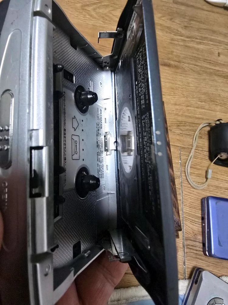 부품용 AIWA 카세트 플레이어 RX480 블랙 이미지