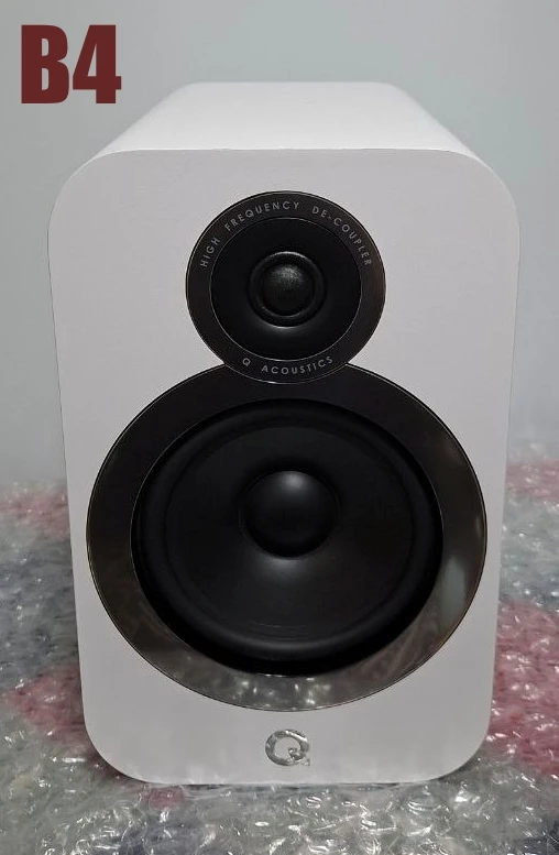 큐어쿠스틱 3030i 북쉘프스피커 화이트 Qacoustics 이미지