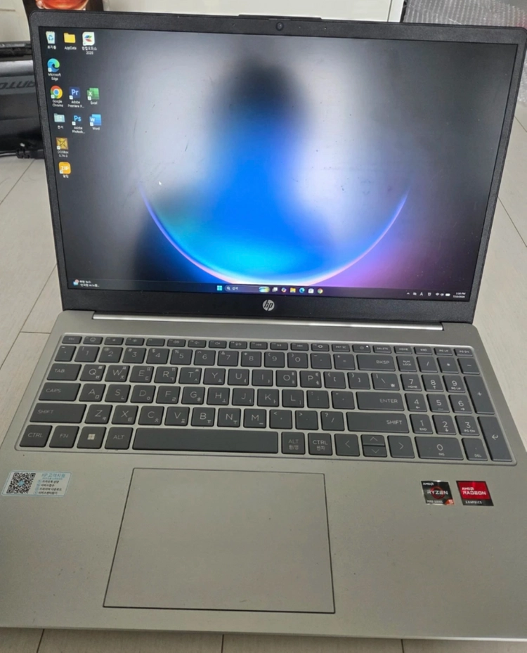 HP 노트북 라이젠 7430 15인치 16기가램 - 안심되는 중고거래