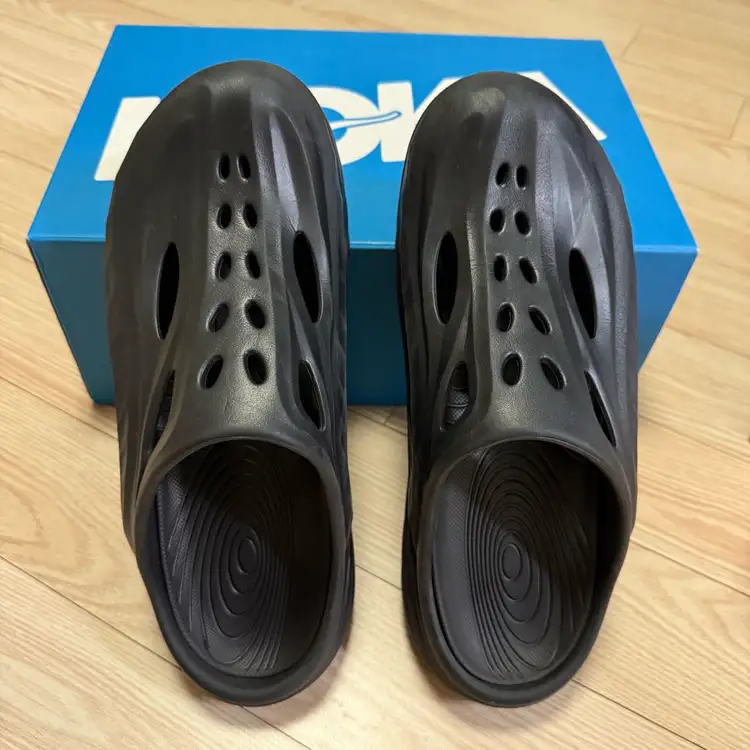 HOKA 오라 리커버리 뮬 블랙 280(US10) 이미지