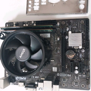 AMD 라이젠 3300X+메인 보드+램16기가 이미지