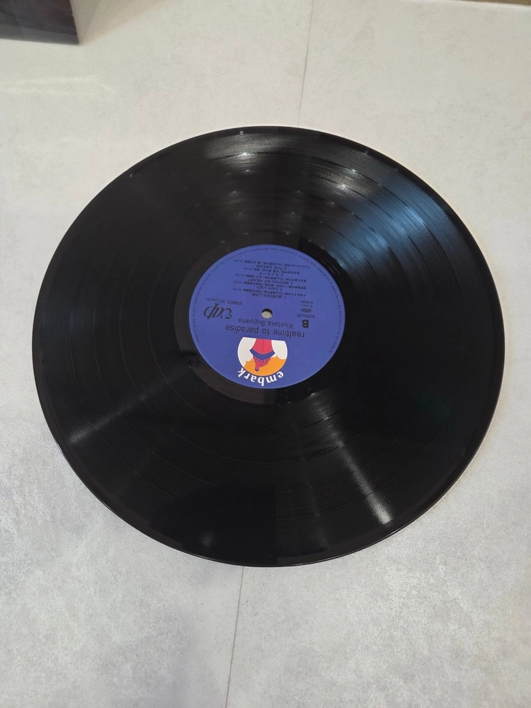 Kiyotaka Sugiyama – Realtime To Paradise LP 이미지