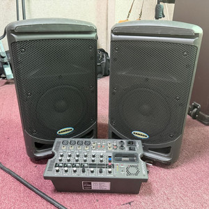 SAMSON XP308i 300W 포터블스피커(앰프내장) 이미지