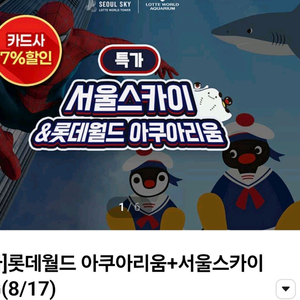 롯데월드 아쿠아리움+서울스카이 이미지
