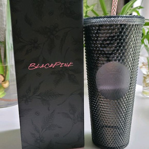 스타벅스 x 블랙핑크 스터드 콜드컵 710ml 블랙 (세상품) 이미지
