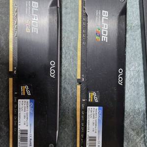 oloy pc4-25600 16GB(8GBx2) CL16 Blade 팝니다 이미지