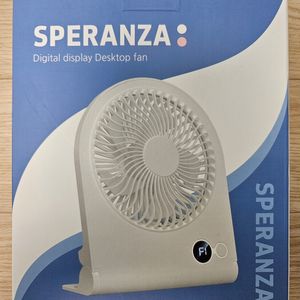 (미개봉) SPERANZA 탁상 선풍기 화이트 이미지