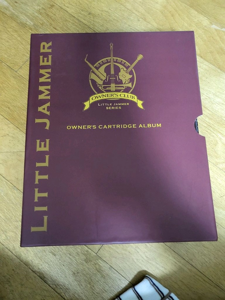 리틀잼머 프로 카트리지 보관용 앨범 판매합니다. 이미지
