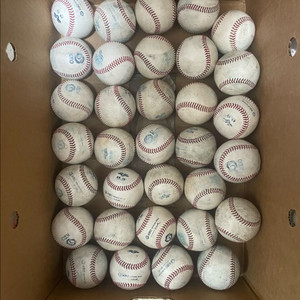 프로야구 공인구 33개 중고야구공 KBO 엘지 롯데 기아 삼성 한화 중고볼 이미지
