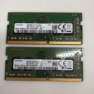 삼성 DDR4-2400 8GB 노트북 램 2장 이미지