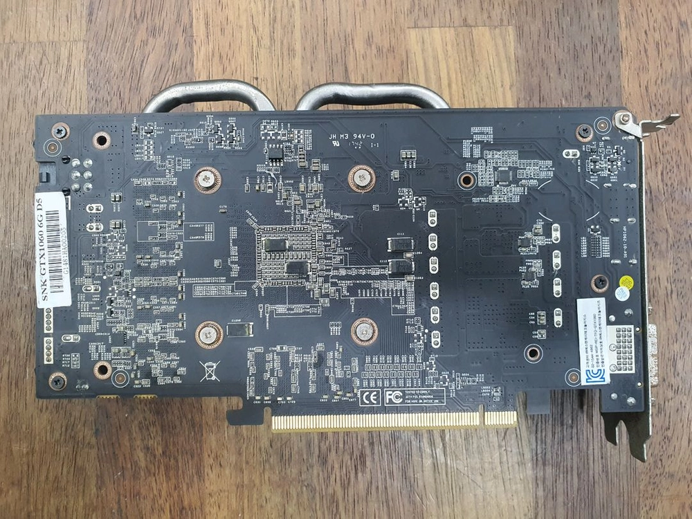 고장 GTX 1060 6G 그래픽카드 이미지