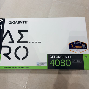 기가바이트 RTX 4080 super aero oc 이미지
