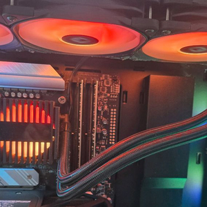 인텔 14900kf b760m d5 3열수냉 1000w 반본체 팔아요 14900k f ddr5 48gb 추가가능 이미지