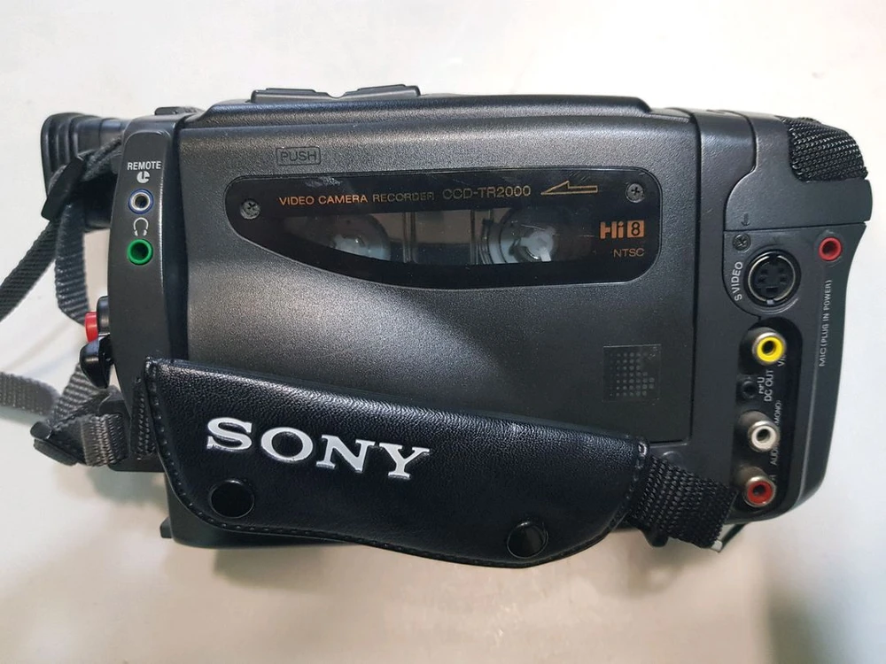 소니 캠코더 ccd-tr2000 이미지