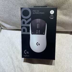 (미개봉 국내정품) 로지텍 PRO X2 SUPERSTRIKE 게이밍 마우스 팝니다 이미지