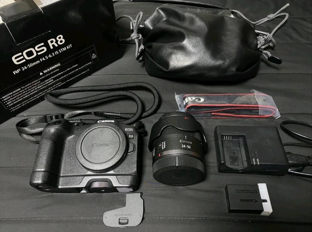 캐논 EOS R8 24-50mm 렌즈 풀박스 - 안심되는 중고거래