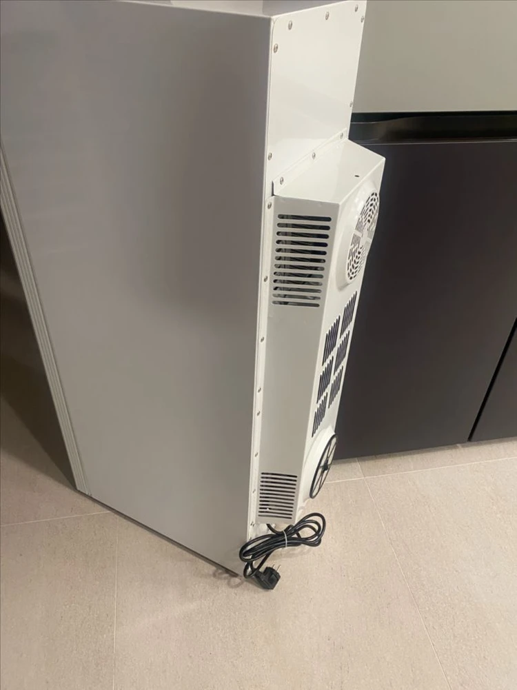 엘바 슬림 와인셀러 와인냉장고 EW60W18 18병 화이트 이미지