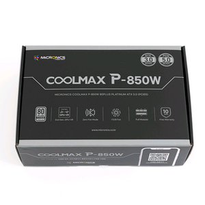 마이크로닉스 쿨맥스 플래티넘 850W 파워 판매합니다. 이미지