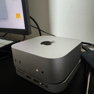 애플 맥 미니 M4 (16GB / 256GB) + 사테치 Mac Mini M4 전용 스탠드 멀티 허브 이미지