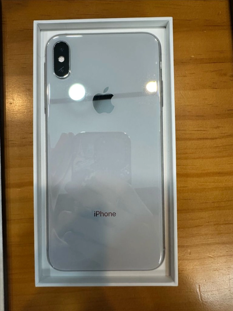 아이폰XS MAX 512GB 실버 순정 풀박스 이미지