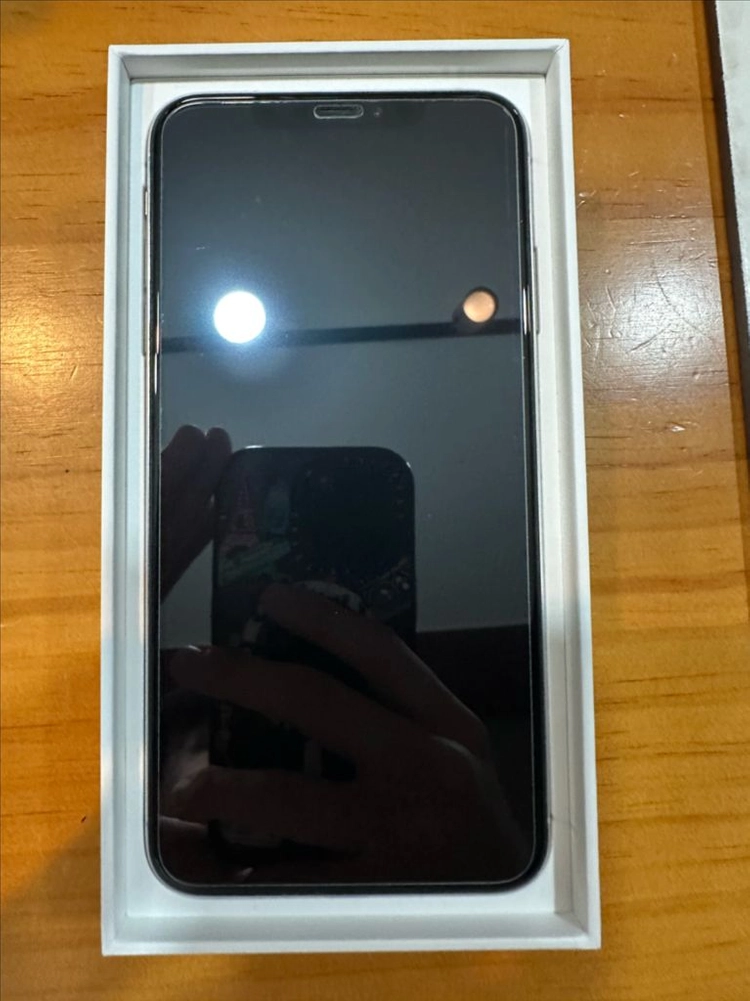 아이폰XS MAX 512GB 실버 순정 풀박스 이미지