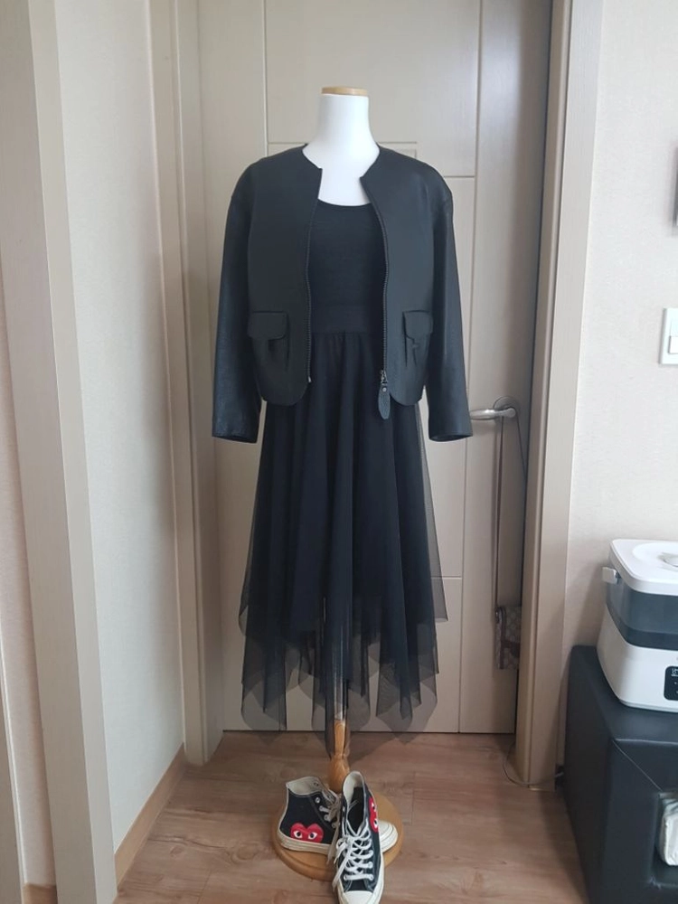 엠보 양가죽 자켓(새상품(선물추천 이미지