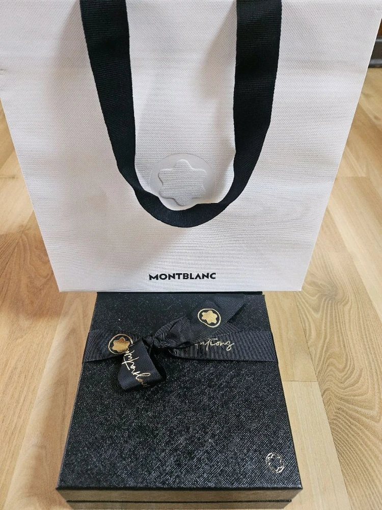 (새상품) 몽블랑 벨트 신버클 7월 신세계구매 구찌 프라다 디올 루이비통 셀린느 페라가모 버버리 생로랑 이미지