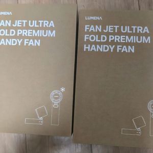 [미개봉 제품] 루메나 폴더블 무선 냉각 선풍기 FAN JET ULTRA FOLD 이미지