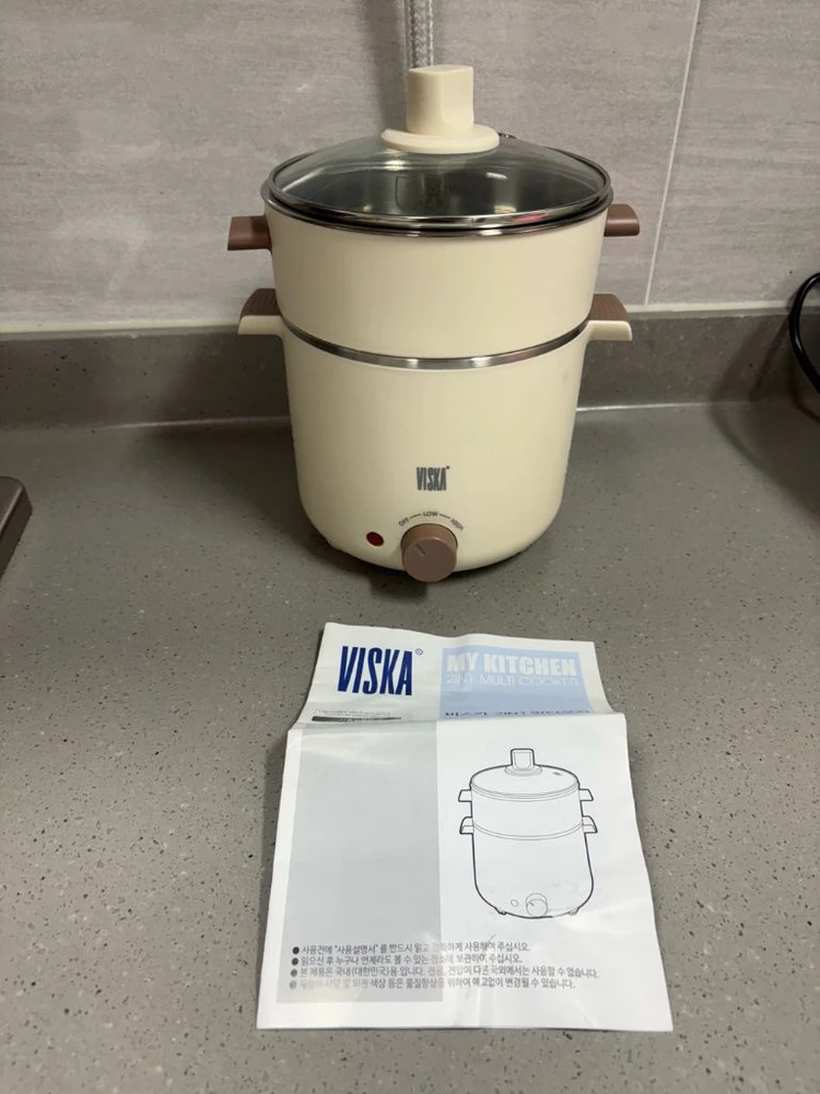 (새제품) 비스카 2IN1 멀티쿠커 찜요리/냄비요리 - 안심되는 중고거래