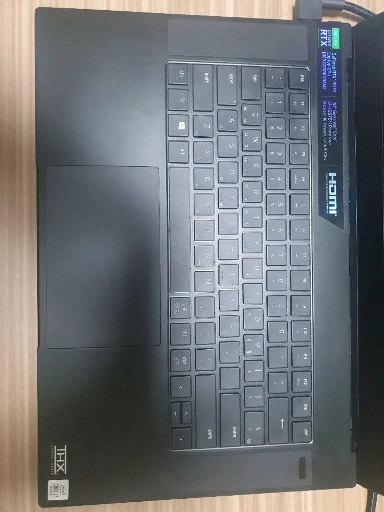 레이저 블레이드 레블 razer blade 15 3070 게이밍 노트북 판매합니다. 이미지