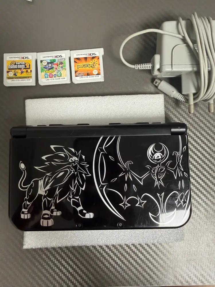 new 닌텐도 3ds 뉴큰다수 썬문 에디션 칩별도 - 안심되는 중고거래