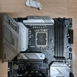 msi b760m mortar ddr5 박격포 메인보드 이미지
