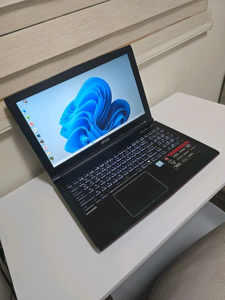 15인치 MSI 고성능 i7 사무/게이밍 노트북(16GB,1.25TB) 이미지