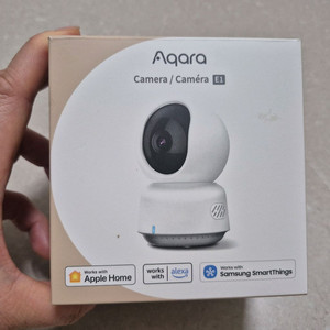 (미개봉 새제품) 아카라 Aqara 스마트 IoT 홈캠 가정용 CCTV 스마트 카메라 E1 이미지