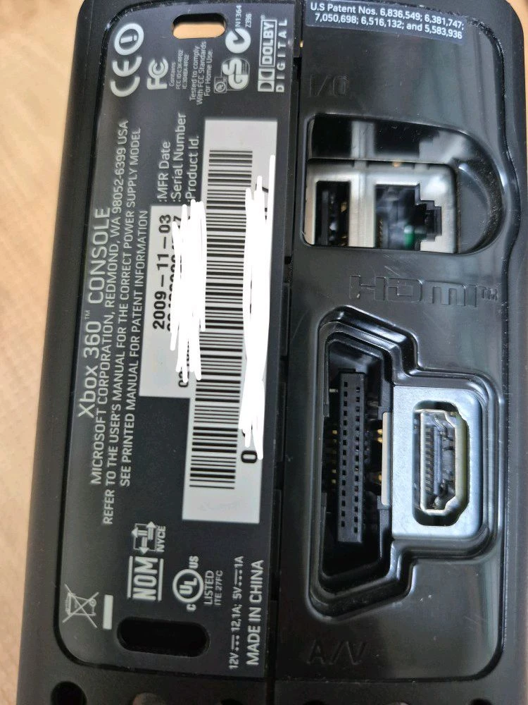 XBOX 360 HDMI 부품용 이미지