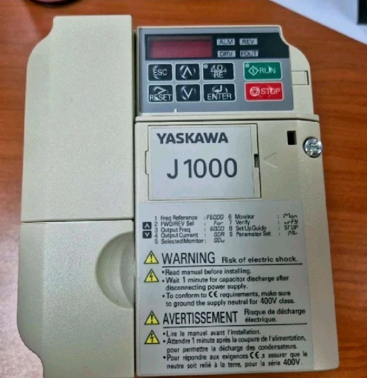 야스카와 J1000 인버터 1.5kW 2.2kW 테스트만 하고 탈거 초a급 - 안심되는 중고거래