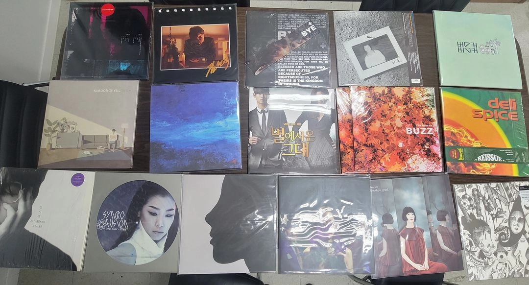 개봉/미개봉 LP 레코드 컬렉션 이미지