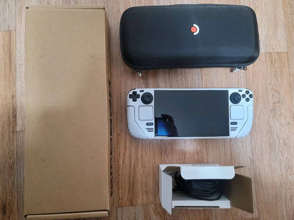 스팀덱 OLED 2테라 화이트 스킨 악세 겜 풀세트 SteamDeck 2TB 이미지
