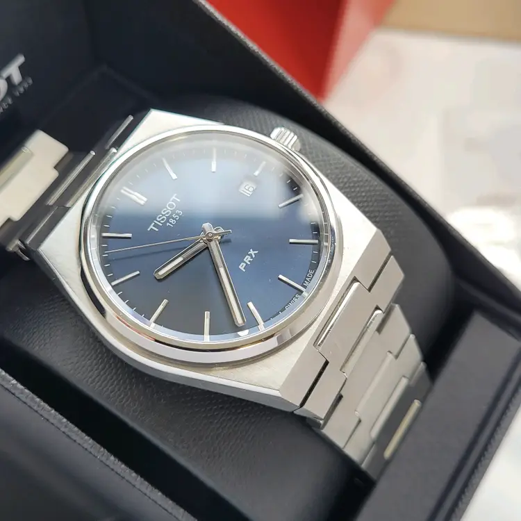 티쏘 PRX 40mm 쿼츠 청판 백화점 모델 - 안심되는 중고거래