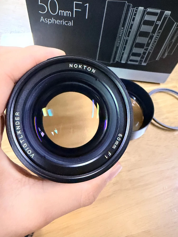 보이그랜더 50mm f1.0 VM 이미지
