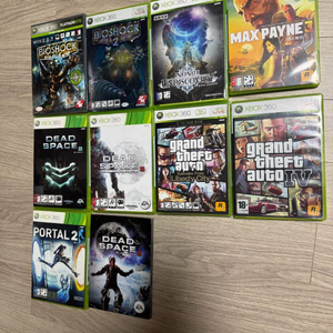 xbox360 게임 타이틀 모음 이미지