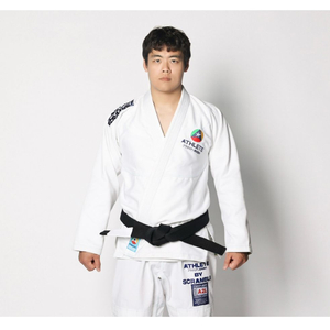 스크램블 애슬릿1 화이트 주짓수 도복 이미지